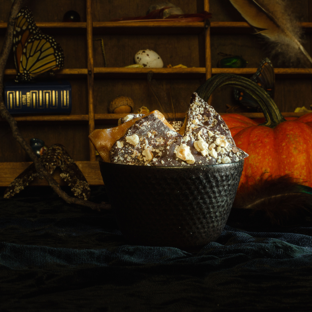 The Legend Toffee - Dark chocolate & Walnut English Toffee