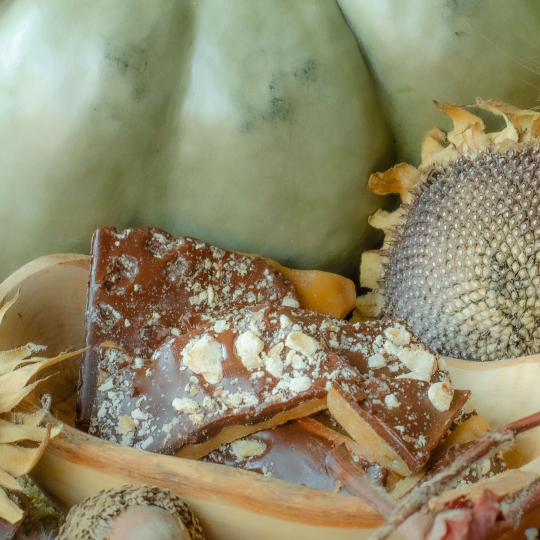 The Legend Toffee - Dark chocolate & Walnut English Toffee