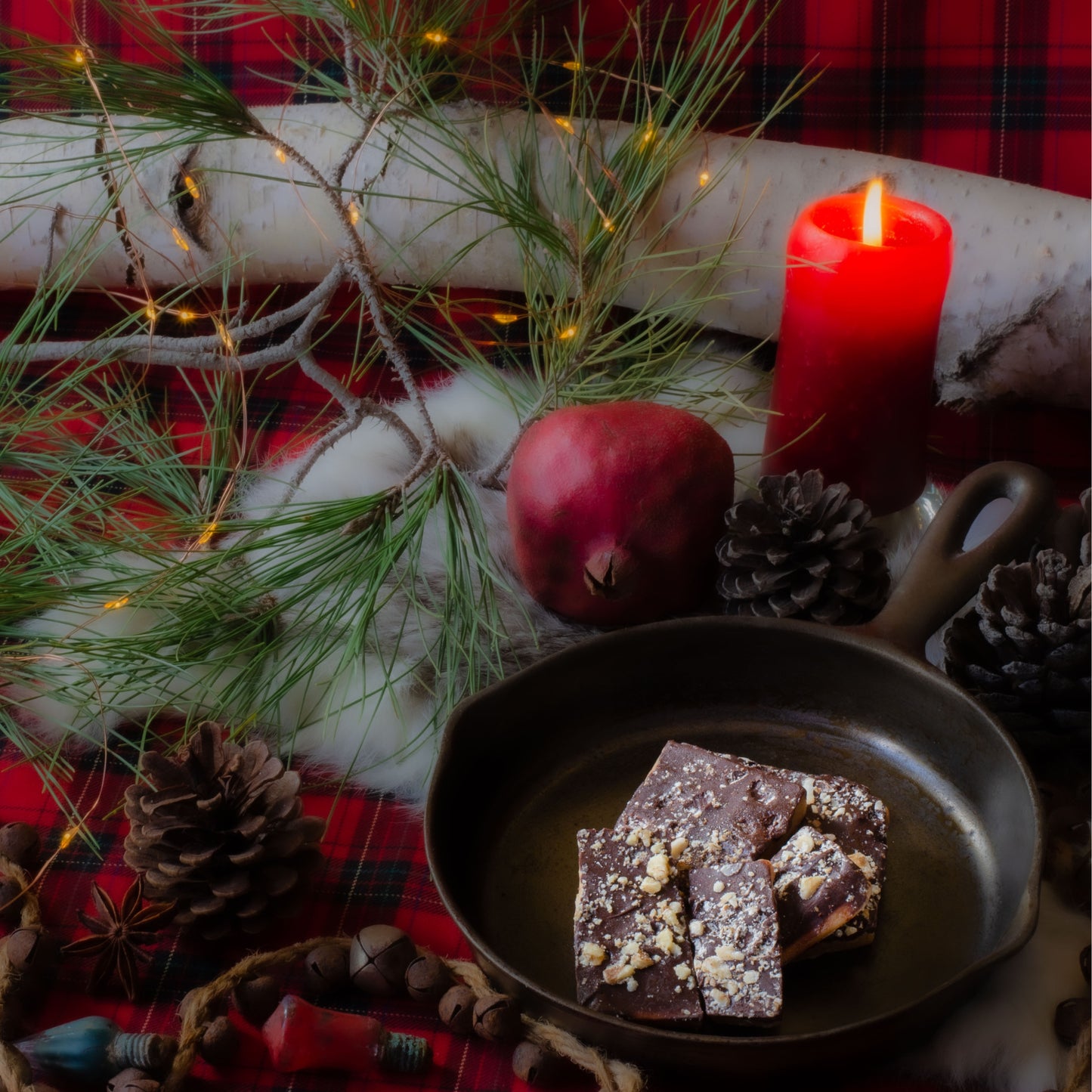 The Legend Toffee - Dark chocolate & Walnut English Toffee